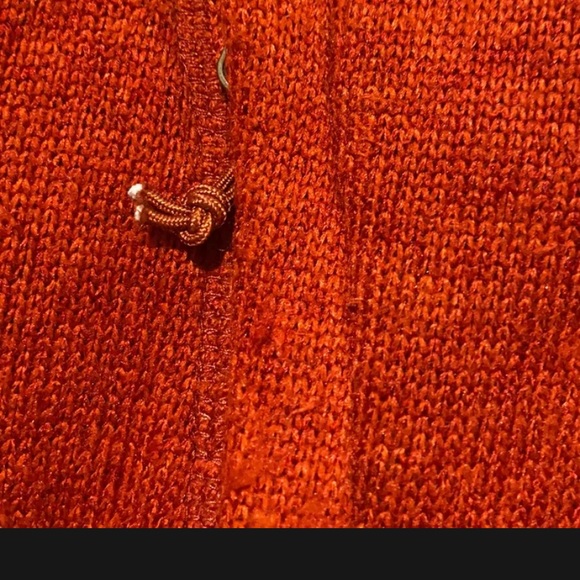 Men’s Orvis Trout Bum Fleece Zip Orange - Picture 8 of 8